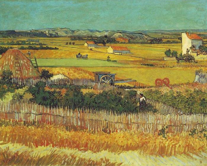 The Harvest, Arles, Vincent Van Gogh